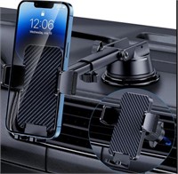 3 in 1 Phone Mount for Car. Dashboard, Windshield,
