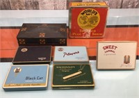 Tobacco tins & Sweet Caporal counter display