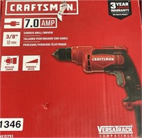 CRAFTSMAN CORDED DRILL DRIVER RETAIL $60