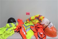 Hard Hats & Reflective Safety Vests