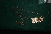Vintage Hottie Necklace