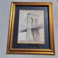 Beautiful Brooklyn Bridge Art