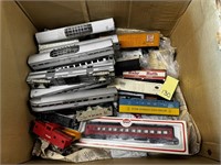 Box of Old Train Cars