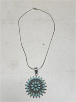 Turquoise and Sterling silver Southwest style