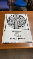 CAROL JABLONSKY GRAPHICS DESIGN POSTER