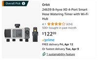 Orbit B-hyve XD 4-Port Smart Hose Watering Timer