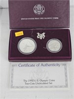 U.S. Olympic coins, 1 is 90%