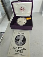 1989 American silver eagle