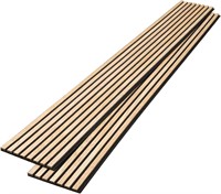 Wood Slat Panels | 94.49x 23.62 Oak