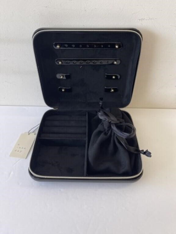 A new day black jewelry case 7x6x2