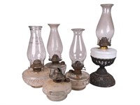 5 Hurricane Oil Lamps