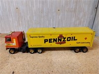 Vintage Pennzoil Tractor Trailer Toy Truck
