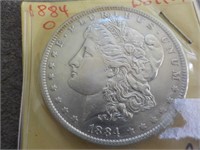 1884 Silver Dollar BU