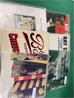 6 Albums - Ray Charles,  Cheech&Chong,  Chamber
