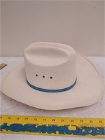 Beaver brand straw cowboy hat