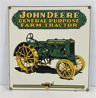 1995 John Deere Metal Sign by Ande Rooney,