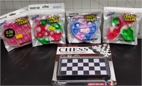 Lot of games. 4 Crazy snaps and Magnetic chess