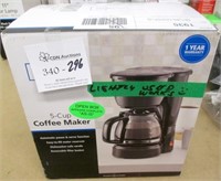 Lightly Used Mainstays 5-Cup Coffee Maker