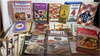 Assorted cook books