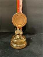 Vintage Amber handy lamp