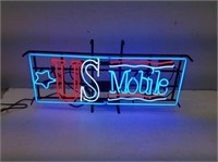 *LPO*  Nice Newer US Mobile Neon Sign