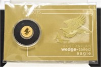 2015 Australia Wedge-Tailed Eagle $2 Gold Coin