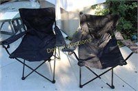 2 Folding Camp Chairs