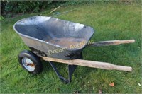 Dual Wheeled Wheelbarrow, Needs attention/Repair