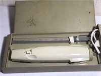 Vintage Sears Electric Knife w/ Storage Case Lot B