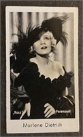 MARLENE DIETRICH: CAID Tobacco Card (1934)