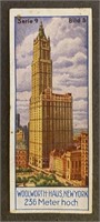WOOLWORTH BUILDING: MAUXION CHOCOLATE Card (1931)