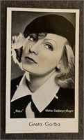 GRETA GARBO: CAID Tobacco Card (1934)