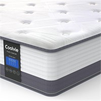 Coolvie Twin Hybrid Mattress  10 Inch  Boxed