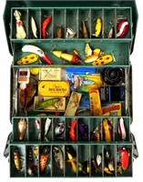 Vintage Lures in My Buddy Tackle Box