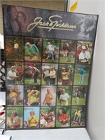 1999 Legend Jack Nicklaus Uncut Chrome Golf Cards
