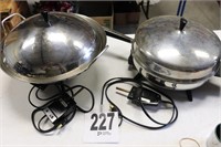 Wok & Electric Skillet with Cords