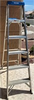 67 - WERNER ALUMINUM LADDER