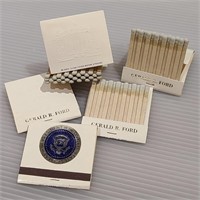 White House President Gerald R. Ford Match Books