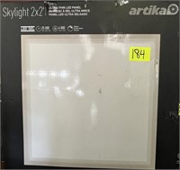artika skylight ultra-thin led panel 2x2