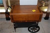 Hitchcock tea cart