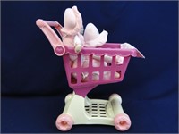Pink Cart & Peek/Boo Doll