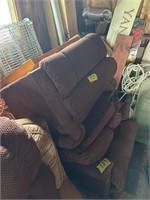 2 Lazy Boy mauve colored recliners