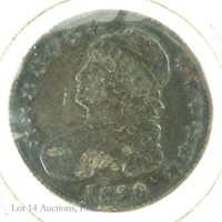 1829 Silver Capped Bust Half Dollar (VF+?)