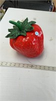 Strawberry cookie jar