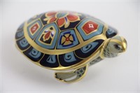 ROYAL CROWN DERBY PAPERWEIGHT  "TERRAPIN"
