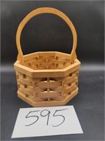 Harold Brokaw Handmade Wooden Basket- see des