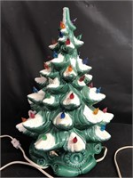 Ceramic Christmas tree musical with light 16” x