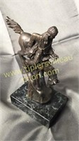 5.5in Remington bronze statue