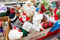 Christmas Decor / Santas Snowmen Boxes