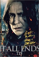 Harry Potter Photo Alan Rickman Autograph